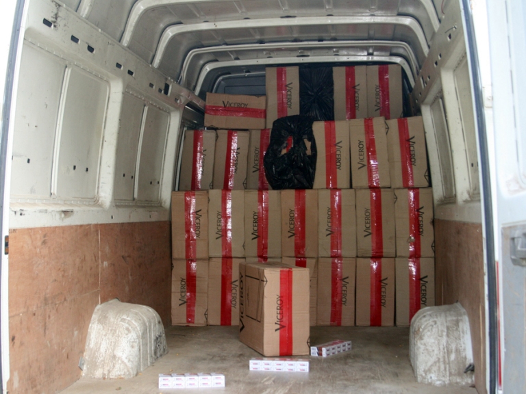 Contrabandist prins aproape de destinație. La intrare în municipiul Satu Mare