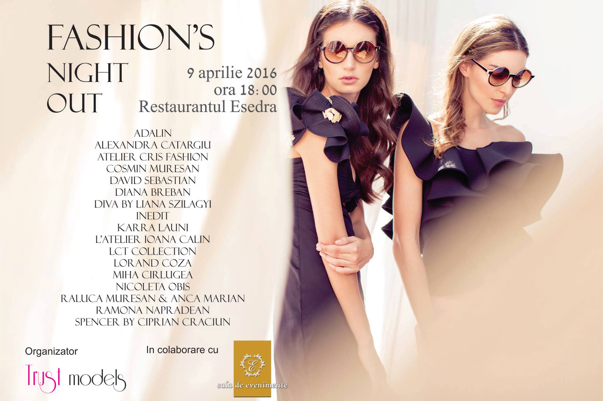 FASHION'S NIGHT OUT, DE PRIMĂVARĂ - VARĂ