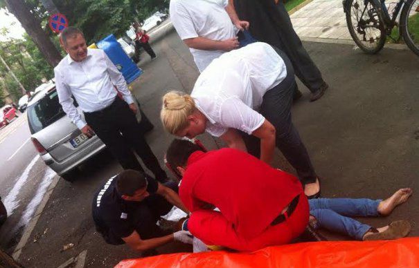 Una dintre VICTIMELE accidentului GRAV din Carei, transportată de URGENȚĂ cu elicopterul la Timișoara