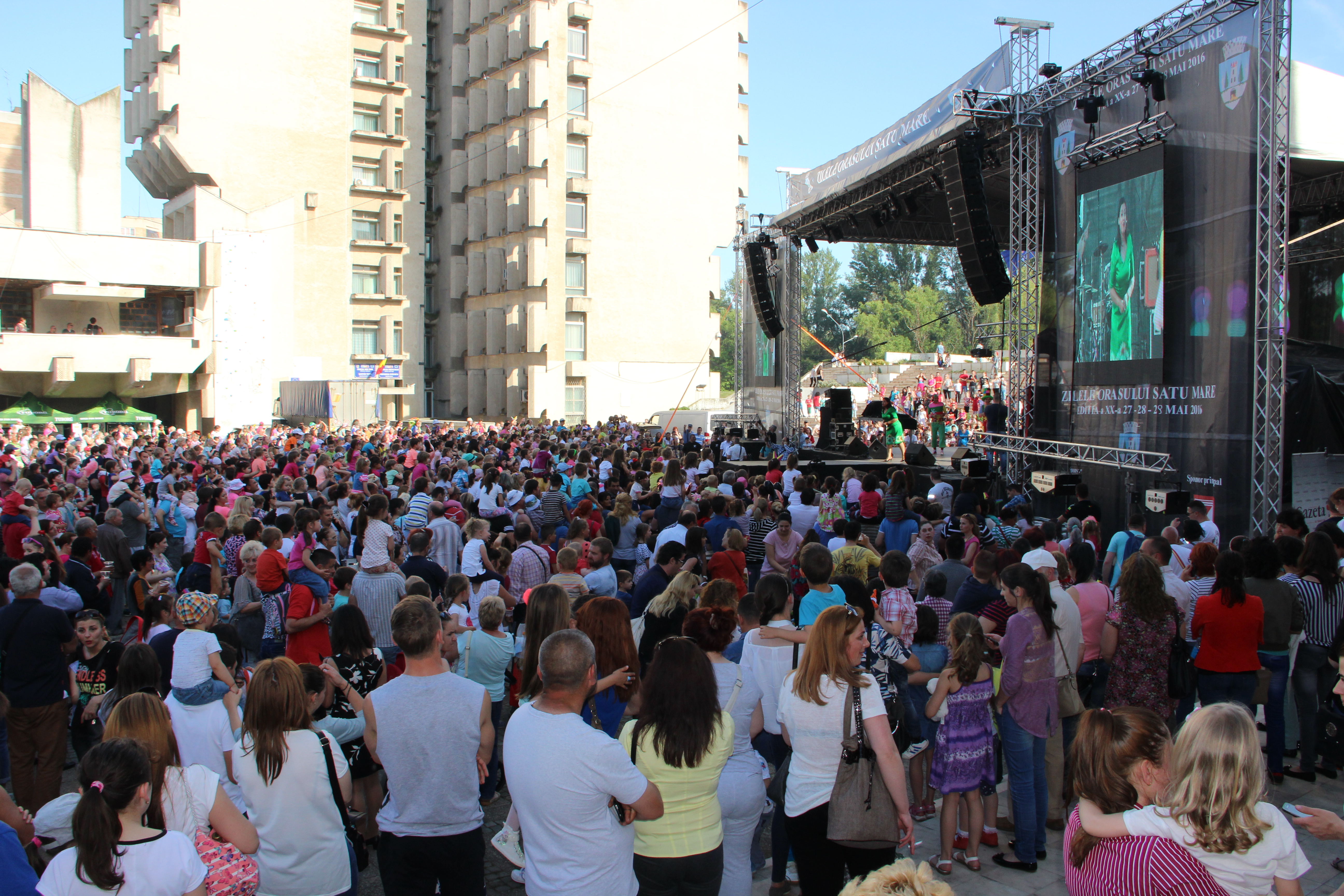 ASTĂZI. Super concerte și foc de artificii în centrul Sătmarului