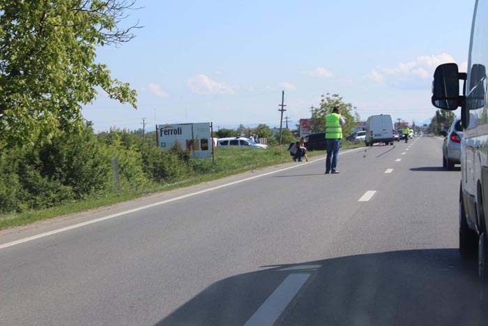 Accident cu VICTIME la ieșirea din Satu Mare! Mașină LOVITĂ în plin