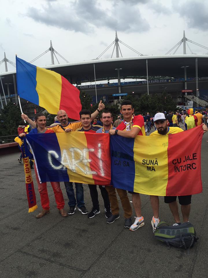 Sătmăreni, careieni și tășnădeni la România - Franța în Paris. Hai, România!
