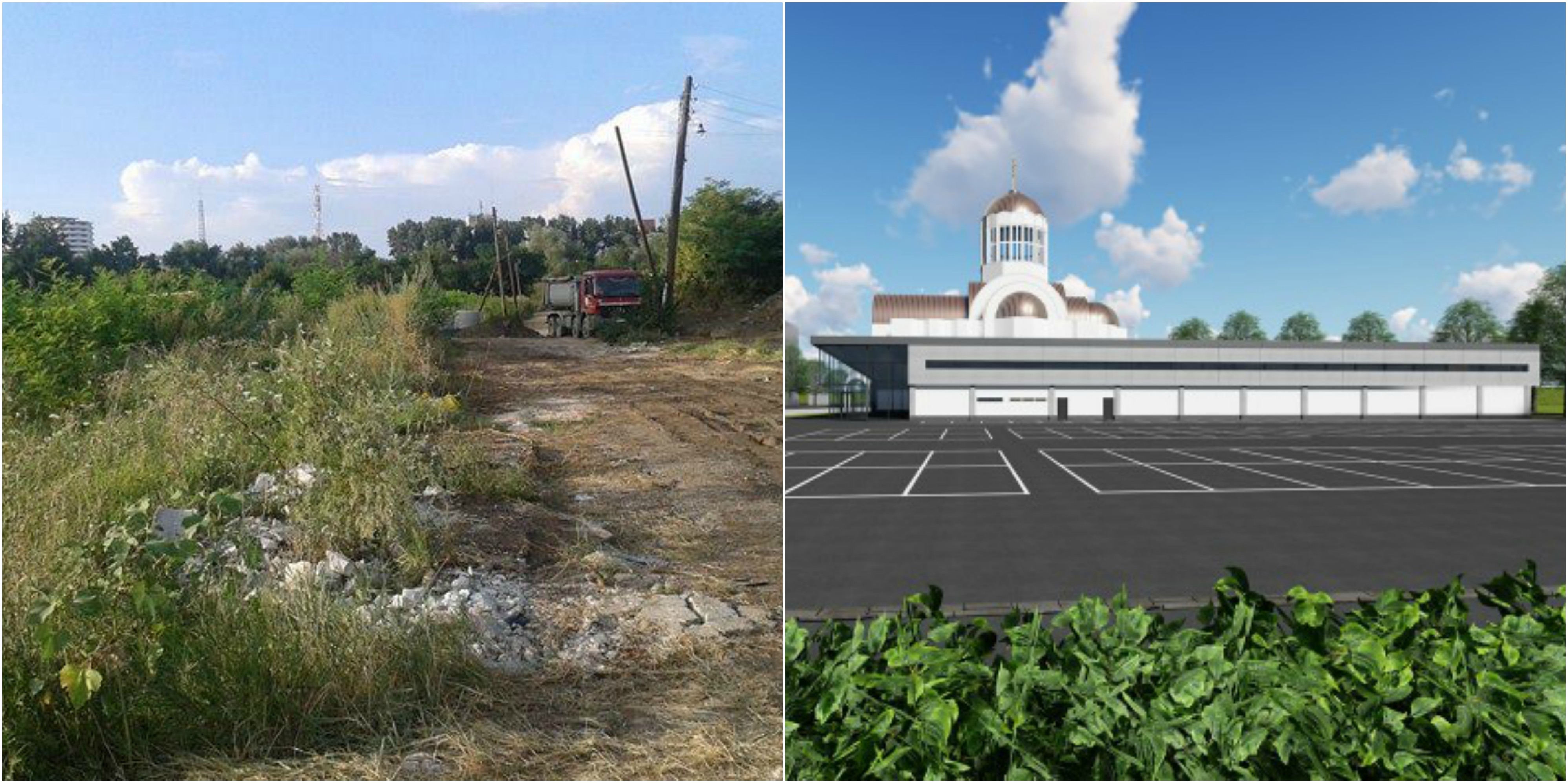 CU sau FĂRĂ supermarket lângă Biserică?! HAOS sau ORDINE?! (FOTOGALERIE)