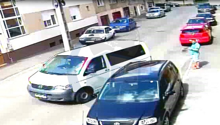 FOTO/VIDEO. Jaf ca-n filme lângă Poliția Satu Mare. Suspectul a scăpat ”grație” modificărilor legislative