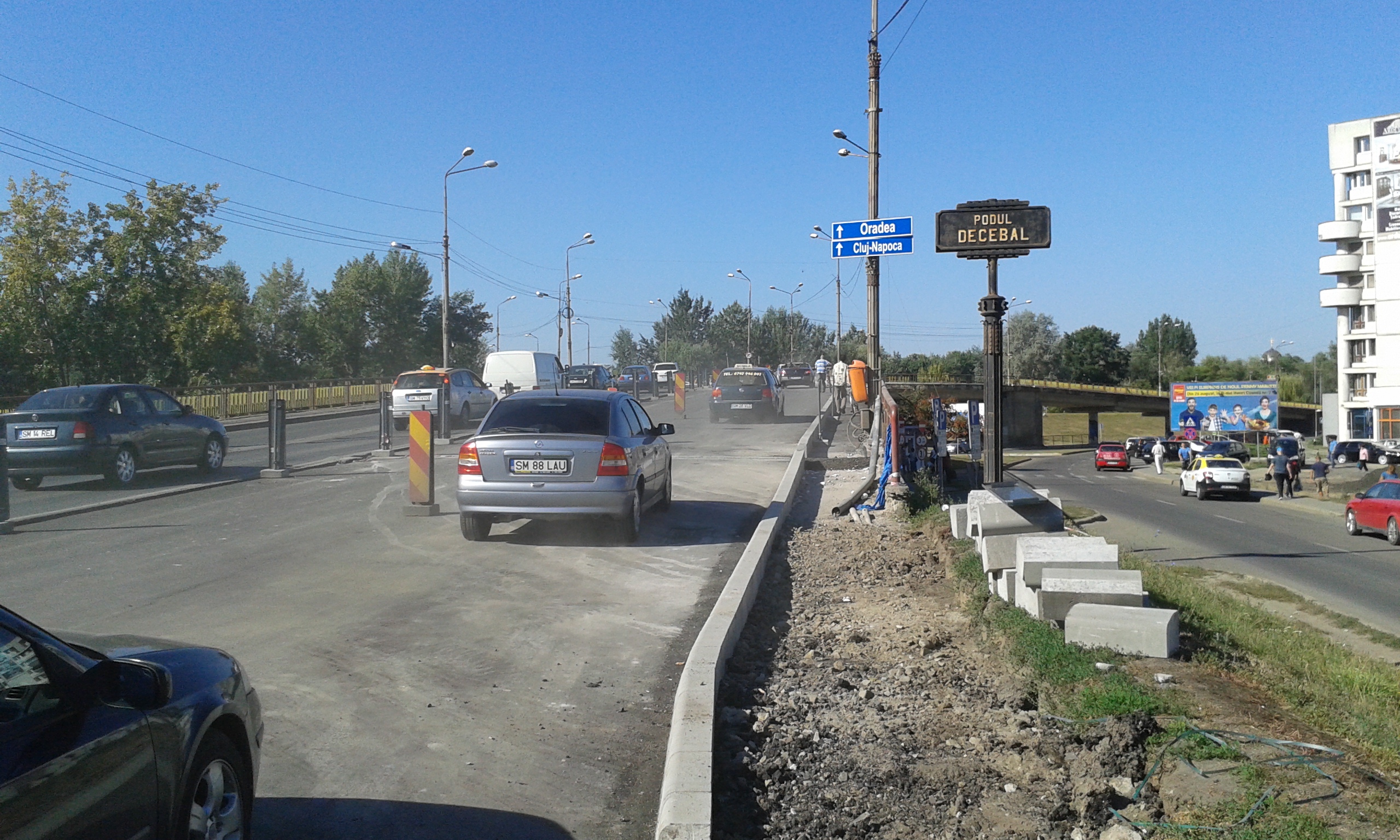 Asta da! Suspiciuni grave la lucrările executate pe Podul Decebal