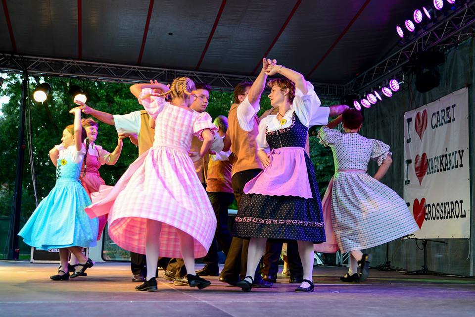 Regal folcloric german și maghiar la Carei, în cadrul AugustFest