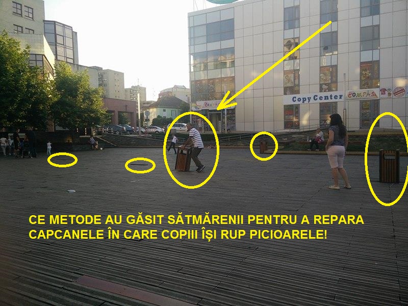 Sătmărenii REPARĂ ”Groapa lui Gyusi”. Ce METODĂ inedită au găsit