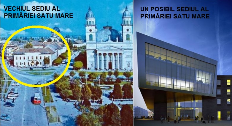 MOTIVELE pentru care proiectul unui nou sediu al Primăriei în CENTRUL Sătmarului nu poate fi pus în PRACTICĂ (FOTOGALERIE)