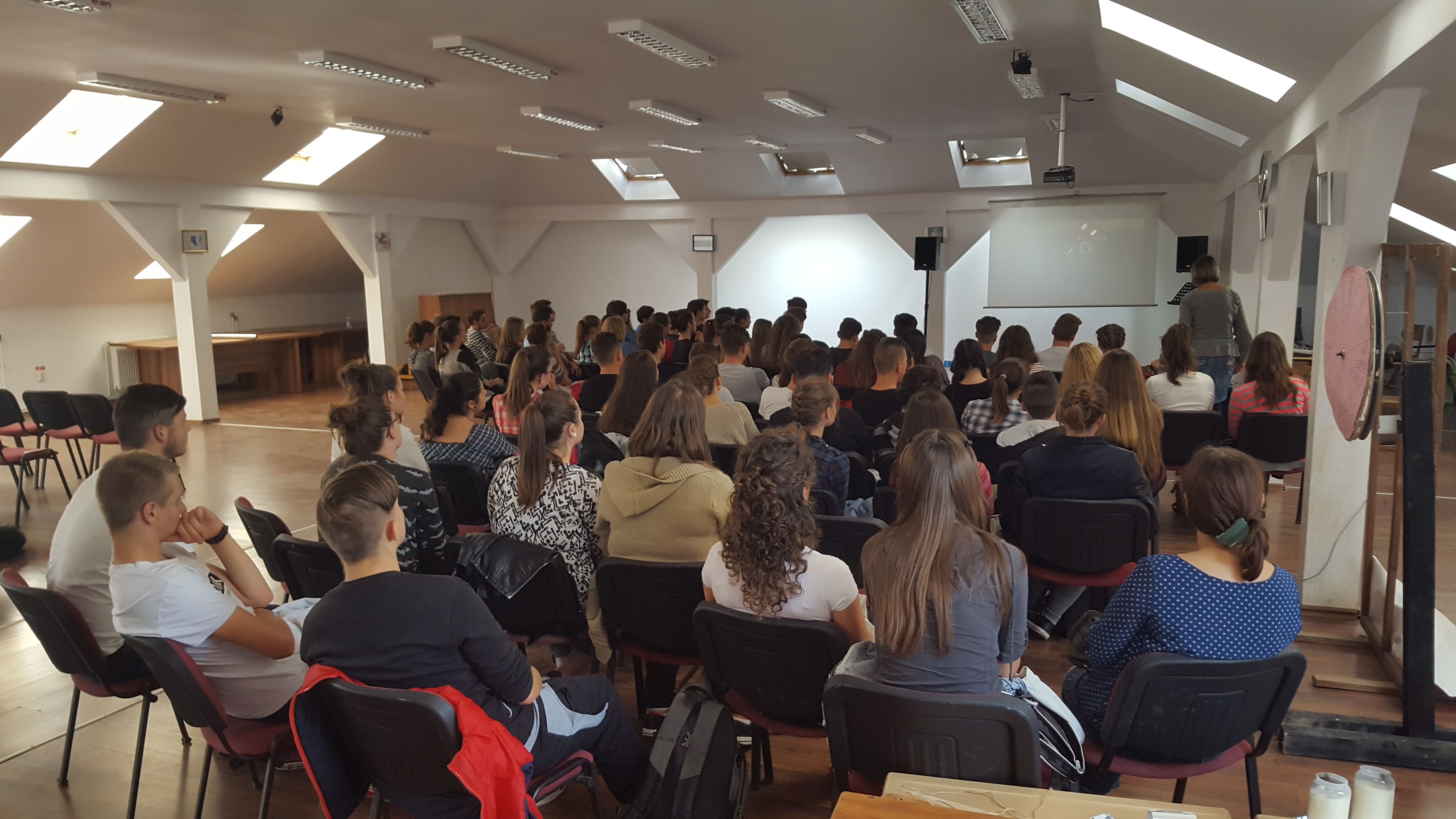 Filmul de scurt metraj Flash, realizat de Marius Georgescu, proiectat la Carei