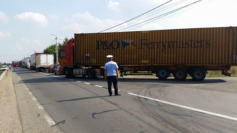 Asta da! Șofer de TIR din Serbia, lăsat fără autotren în județul Satu Mare