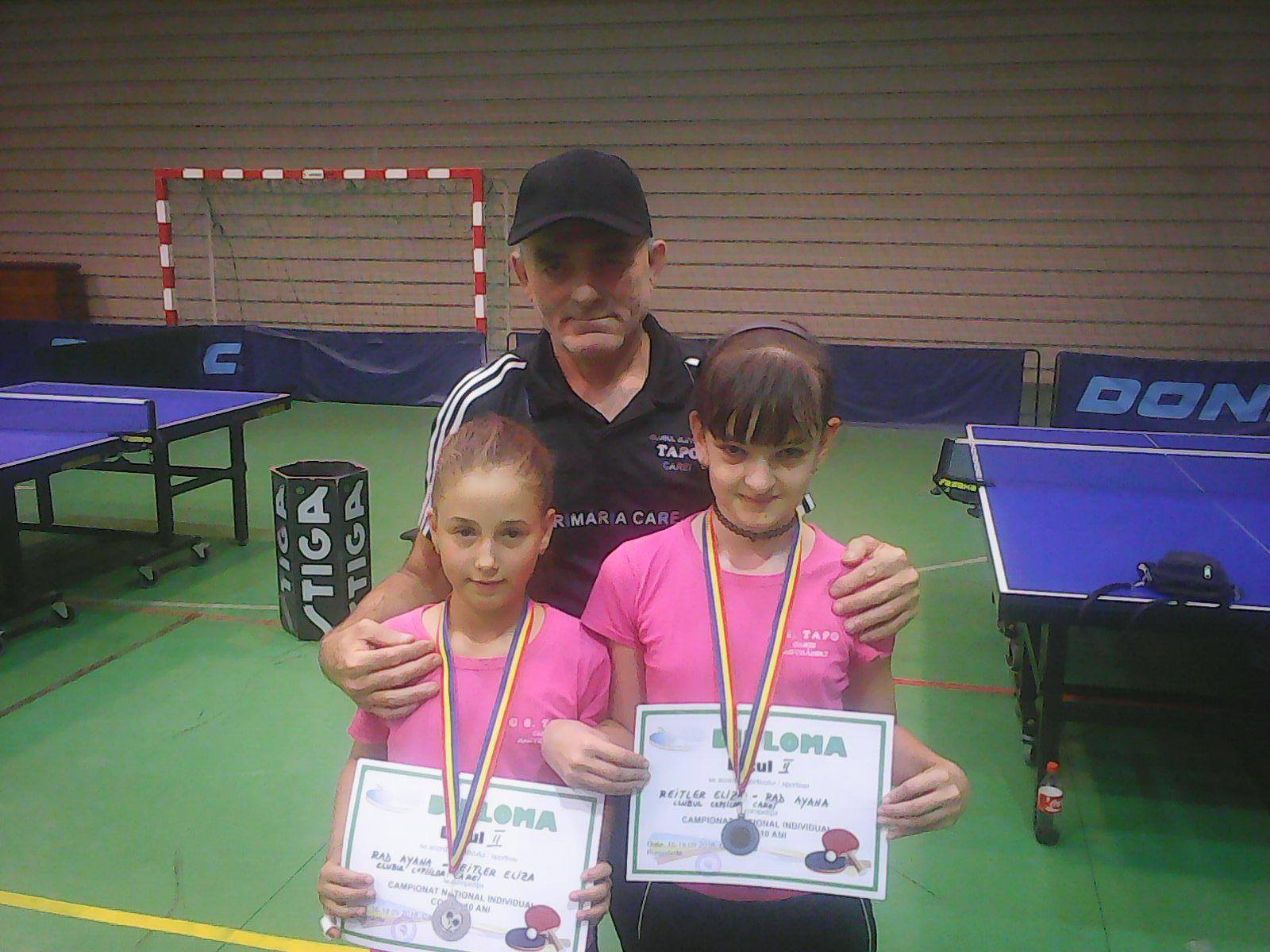 Tenisul de masă careian IMPRESIONEAZĂ la nivel național