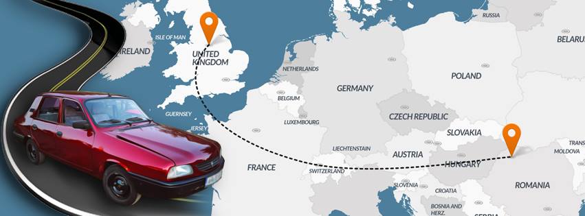 Cei mai CURAJOȘI sătmăreni. Trei tineri PORNESC cu o Dacia 1310 către Londra