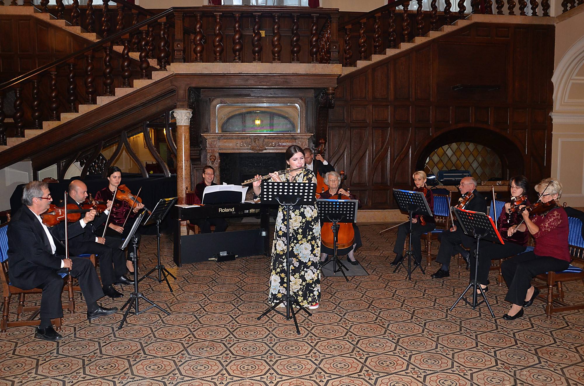 Concertul cameral de excepție susţinut de Camerata „Euroart” din Baia Mare la Carei