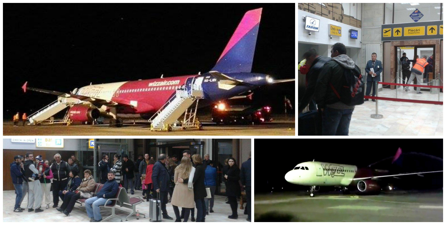 Primul avion WIZZAIR a ATERIZAT la Satu Mare! AZI ajung și PRIMII sătmăreni la Londra FOTO-VIDEO