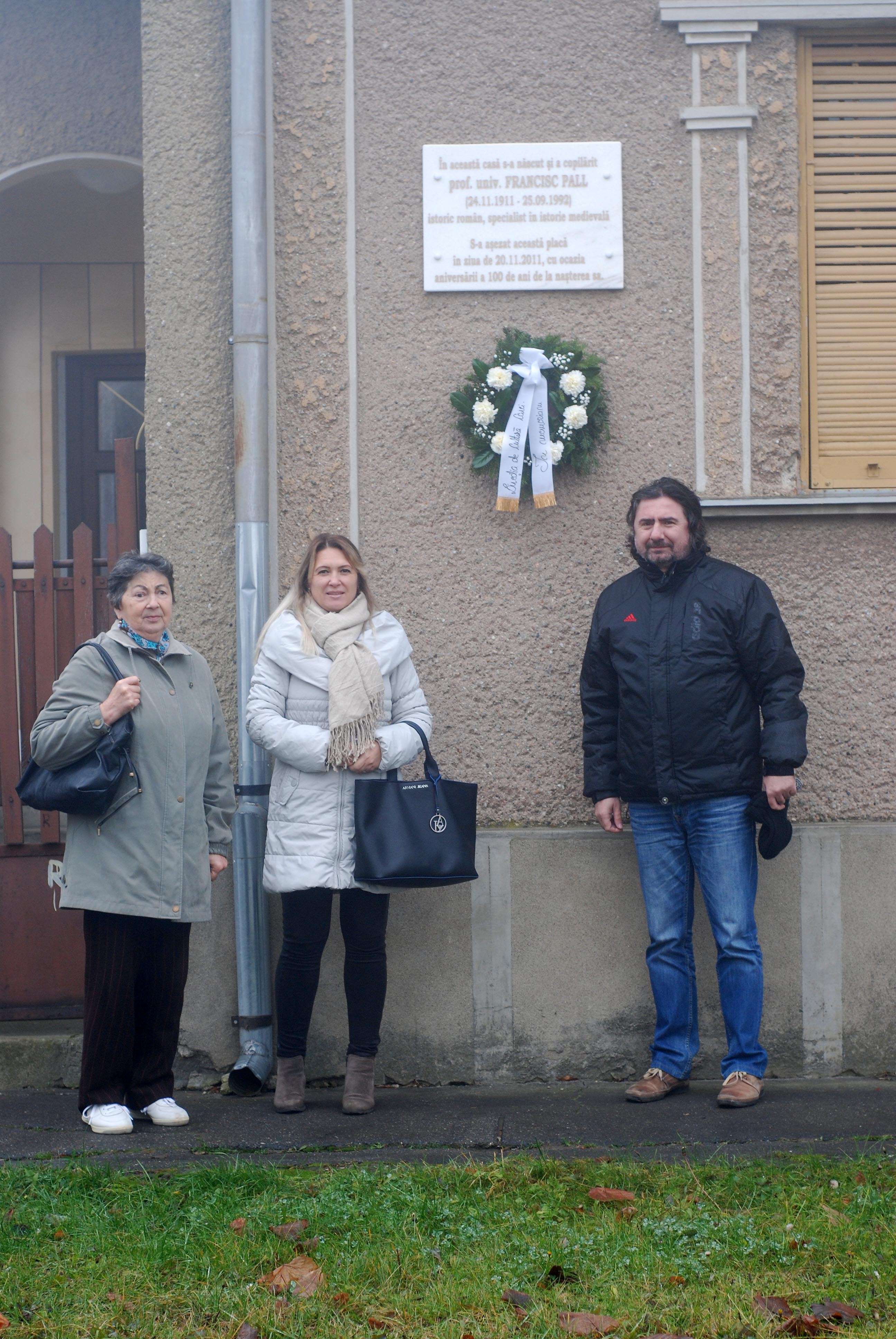 Istoricul Francisc Pall a fost comemorat la Carei. Locul său de naștere