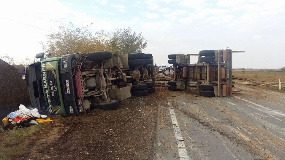 Sătmăreni decedați într-un accident teribil de circulație