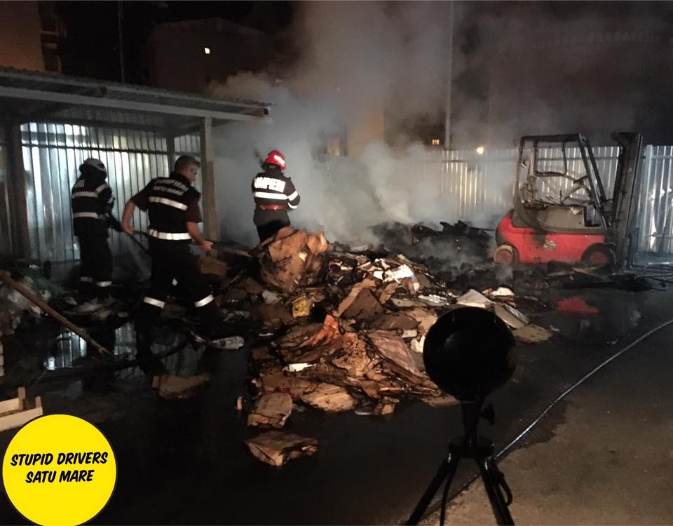 Piromanul din Satu Mare a revenit?! Încă un incendiu provocat intenționat pe Drumul Careiului