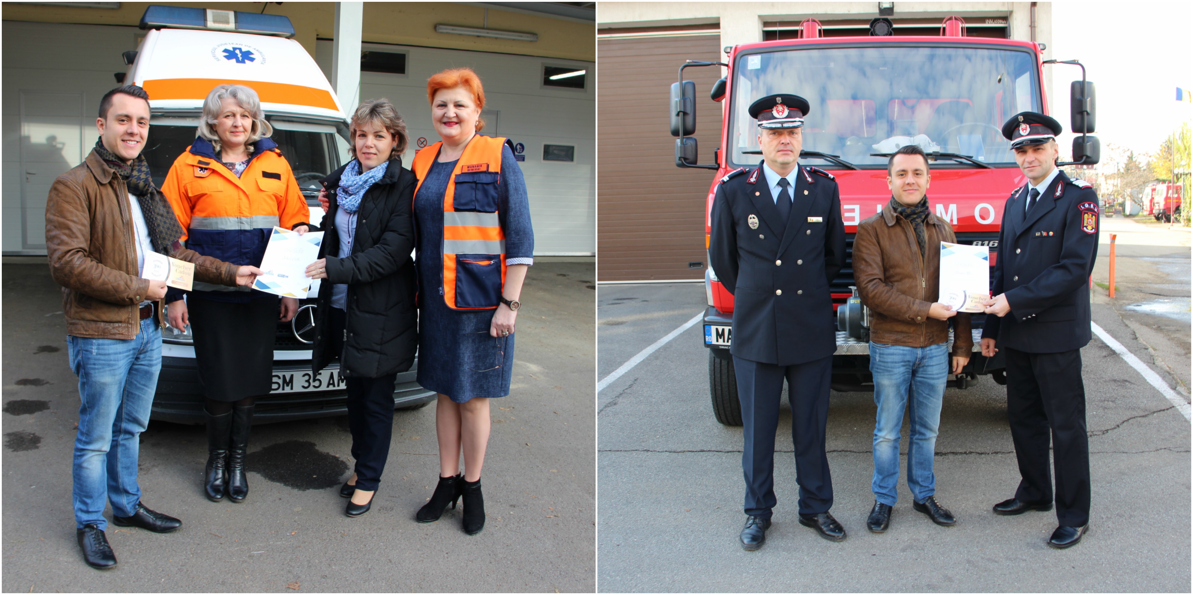 Supereroii Sătmarului, RECOMPENSAȚI de sătmăreni! Lebăda și PresaSM.ro le-au RĂSPLĂTIT curajul și dăruirea (FOTOGALERIE)