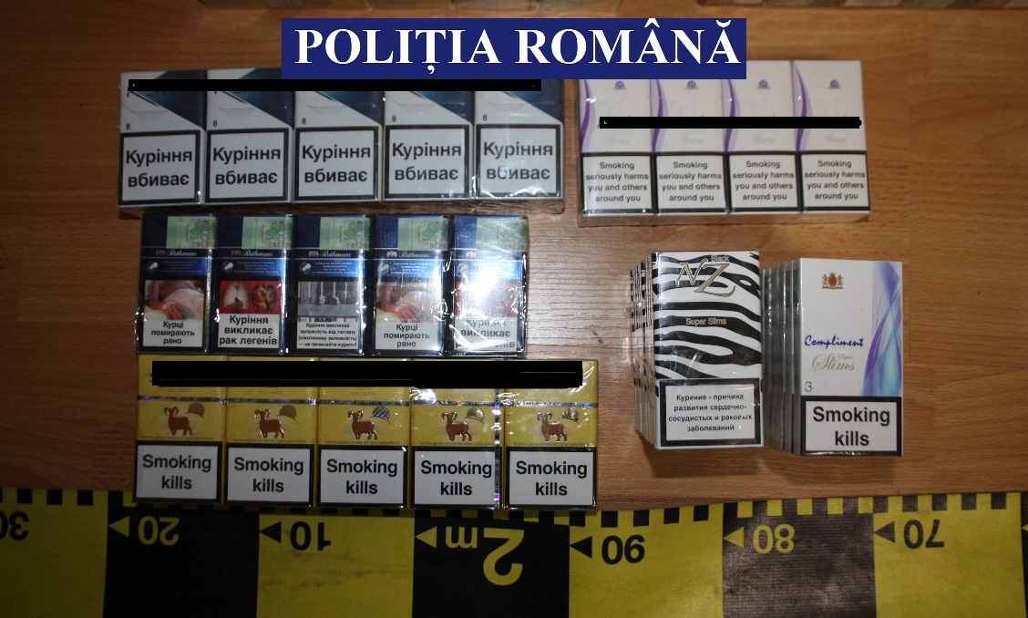 TUPEU. Țigări de contrandă, vândute direct în magazinele din județ