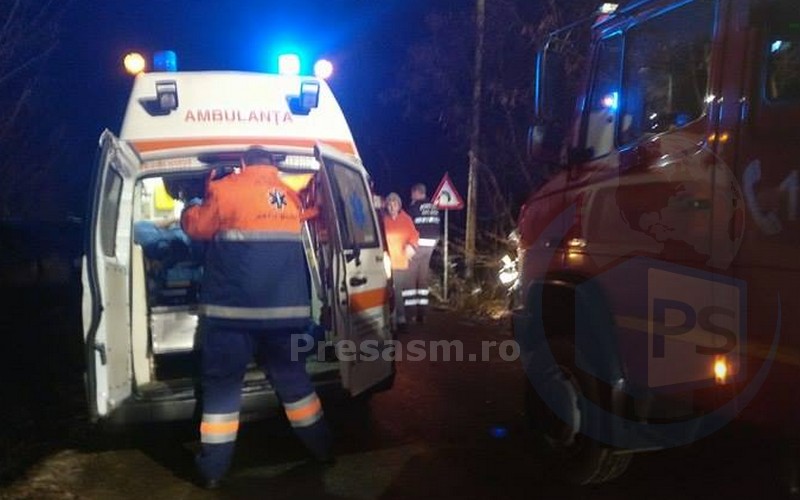 O sătmăreancă a provocat un accident grav. Trei persoane la Urgențe