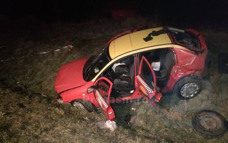 CUM s-a produs ACCIDENTUL de la Odoreu. Un taximetrist, în stare foarte gravă (FOTO&VIDEO)