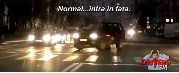 TUPEU la maxim! ”DEPĂȘIREA” anului în traficul din municipiul Satu Mare (VIDEO)