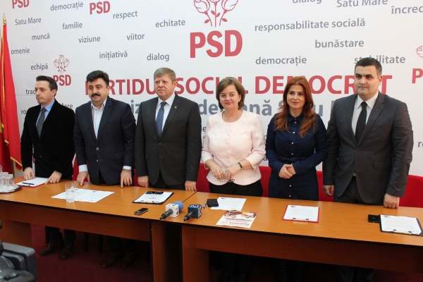 Liderii PSD îi asigură pe sătmăreni că împreună vor putea construi un viitor mai bun în țară