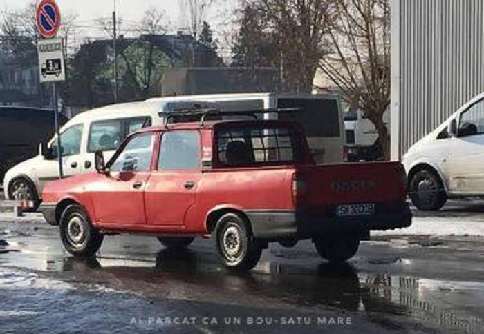 FOTO. Un șofer a lovit cu mașina un alt autoturism și a plecat