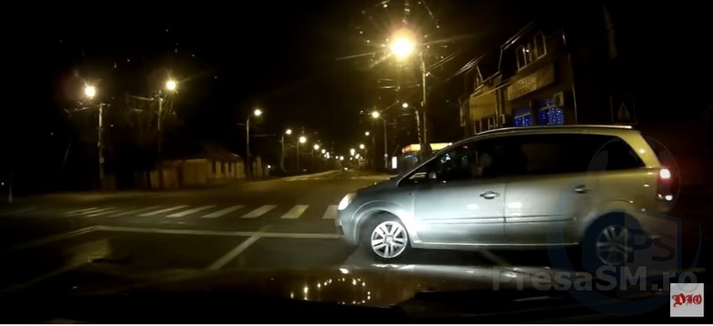 VIDEO. Accident rutier evitat în ultima clipă în municipiul Satu Mare