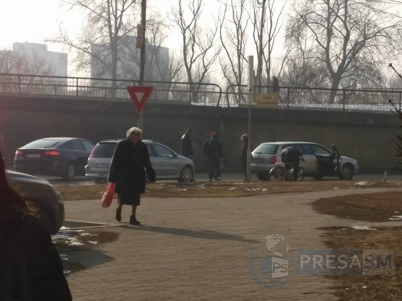 Tamponare și parlamentări în centrul municipiului Satu Mare (FOTO&VIDEO)