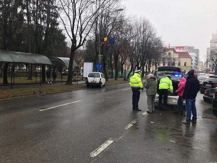 FOTOGALERIE. Mega țeapă cu parcările din centrul Sătmarului. Cum sunt executați șoferii