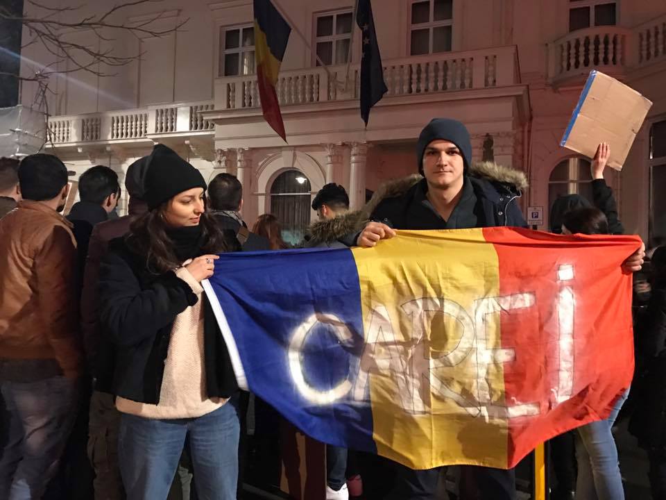 Sătmărenii au protestat și în Marea Britanie. ”Suntem alături de voi”!