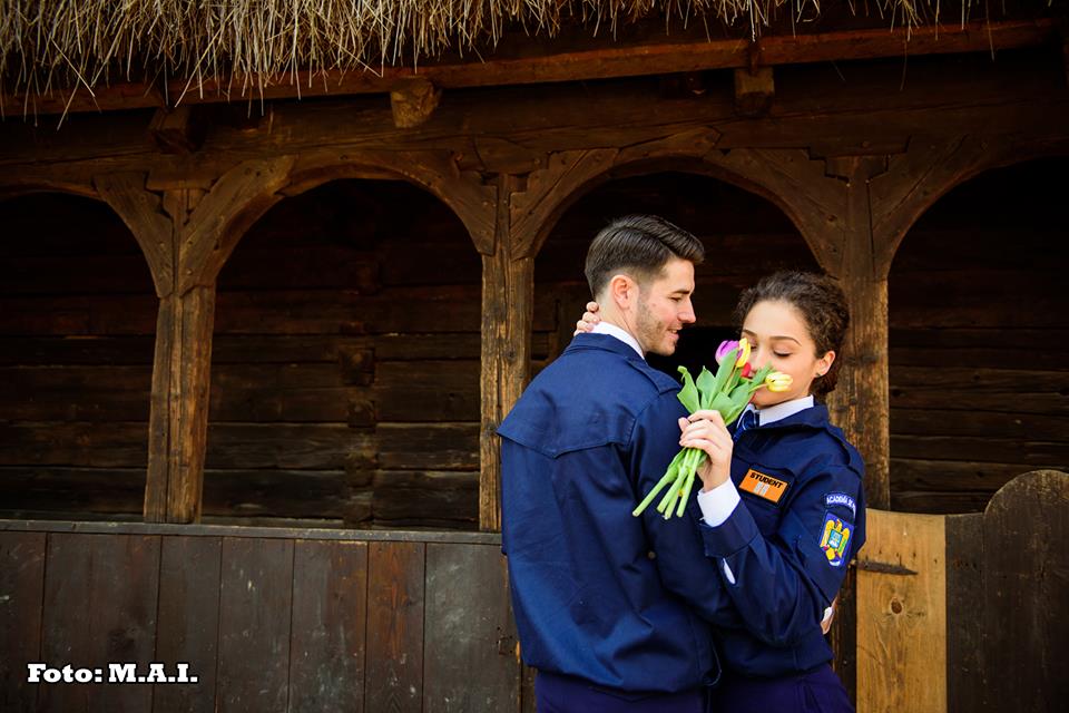 Poveste de dragoste. Un sătmărean a ajuns imaginea Poliției Române (FOTO)