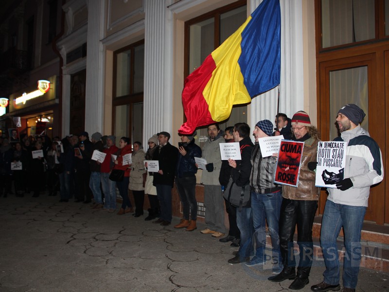 Protestele continuă azi, la Satu Mare. Oamenii sunt chemați și la Carei