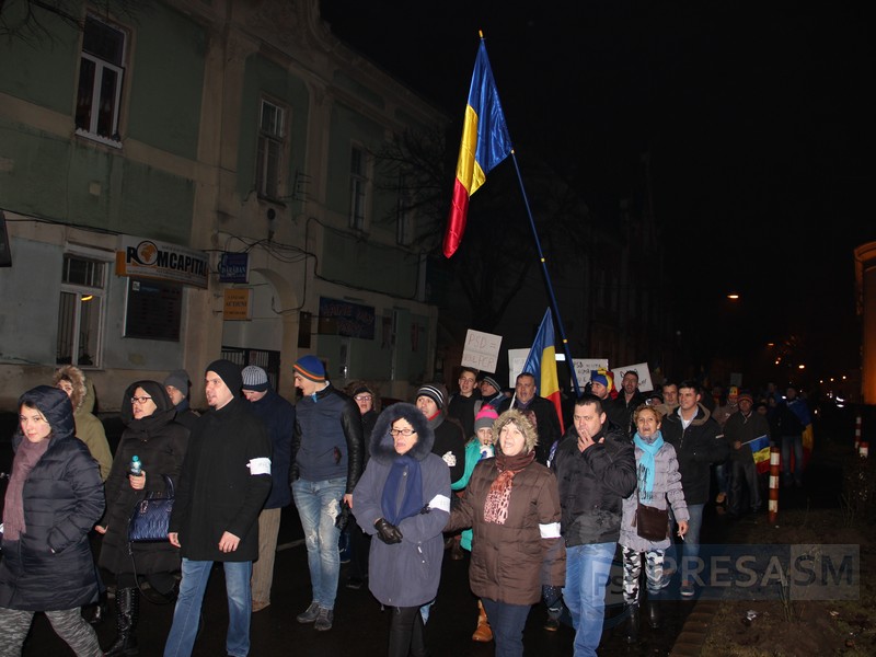Protestele vor fi reluate, azi, în municipiul Satu Mare