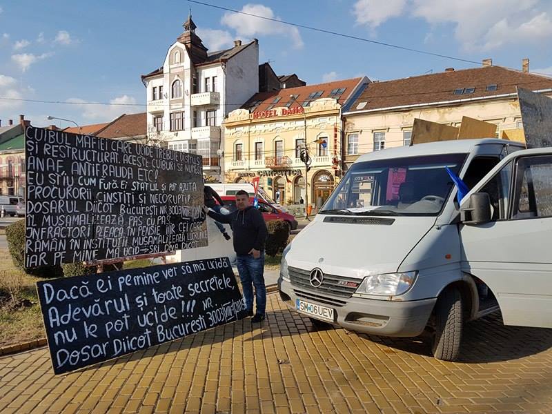 Scandal și amenințări în centrul Sătmarului. Au intervenit polițiștii și jandarmii