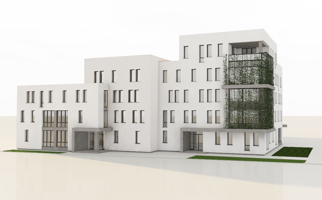 FOTOGALERIE. Cum arată viitoarea Prefectură. Va fi construită în centrul Sătmarului