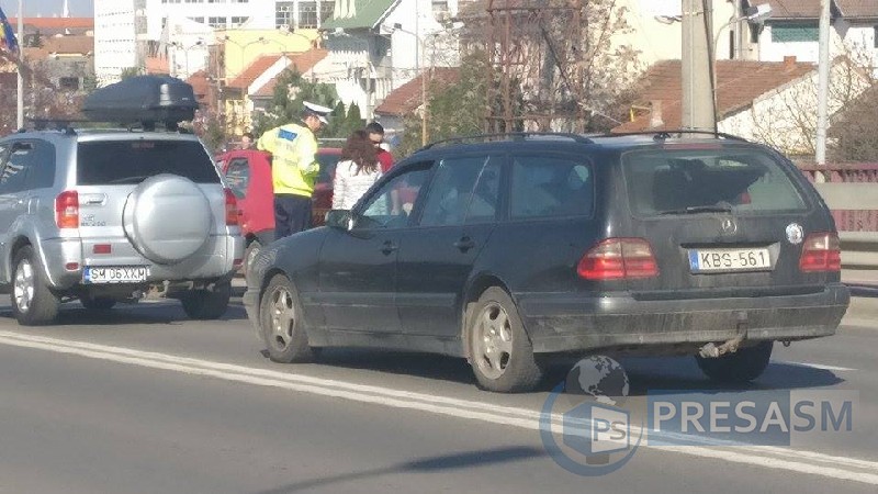 Șoferi lăsați fără permis în zona Podului Golescu din municipiul Satu Mare