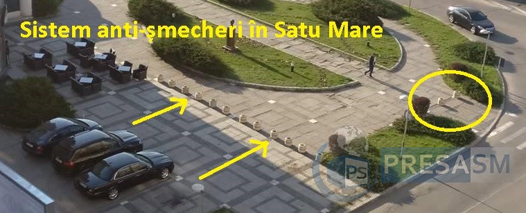 FOTO&VIDEO. Sisteme anti șoferi ”șmecheri” în municipiul Satu Mare