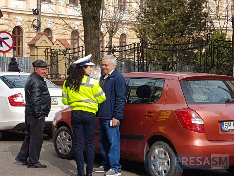 VIDEO de senzație. Poliția chiar dă numai avertismente în Satu Mare