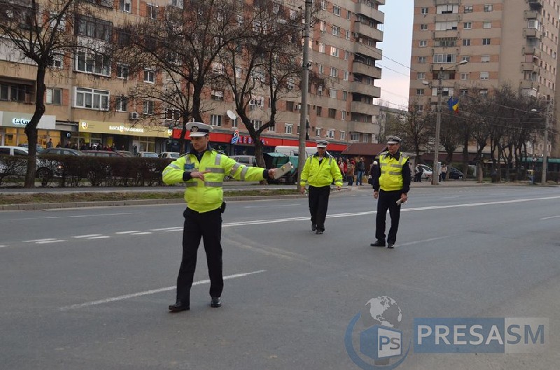 FOTOGALERIE. Razii de amploare în tot municipiul Satu Mare, în această dimineață