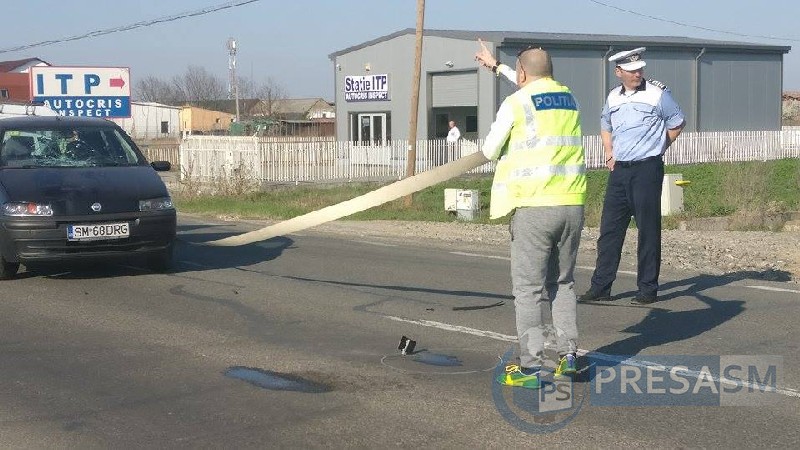 Accident în Satu Mare. Un șofer a dat cu mașina peste un copil, în vârstă de trei ani