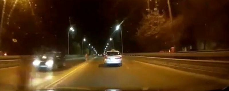 VIDEO. Taximetrist circulă cu mașina în zig-zag în municipiul Satu Mare