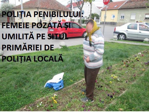 Bătrână umilită de Poliția Locală Satu Mare. Pozată și dată exemplu de ”contravenient”