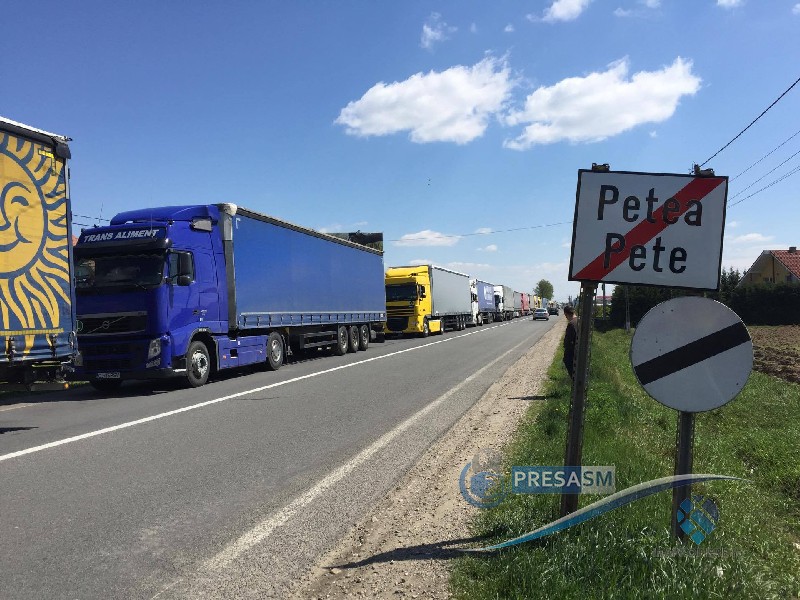 Veste uriașă din Vama Petea! Cozile la TIR-uri ar putea deveni istorie