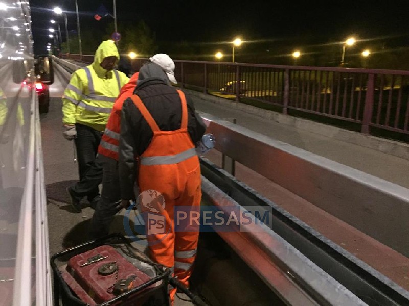 FOTO&VIDEO. Normalitate în Satu Mare. În sfârșit se lucrează noaptea la drumuri