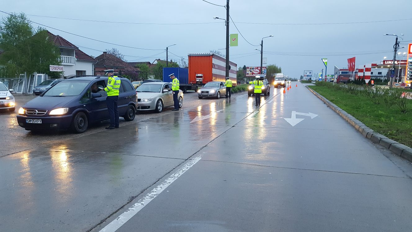 Razii de amploare. Record de amenzi în trafic: sute de amenzi în 24 de ore