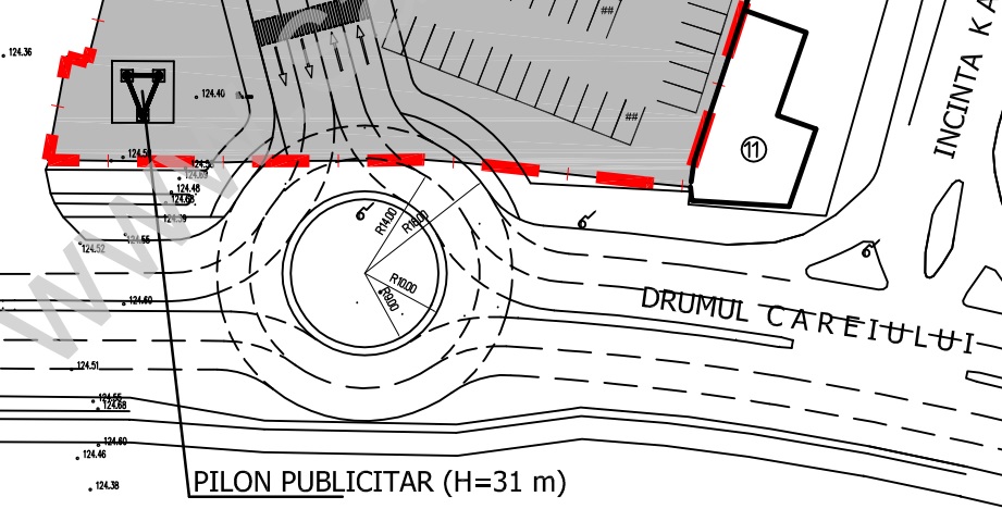 FOTODOCUMENT. Un nou sens giratoriu pe Drumul Careiului, în zona intersecției Burdea