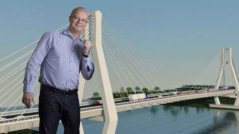 FOTO/VIDEO. Uriașul pod de la ștrand, peste Someș, ar putea fi deschis de Crăciun