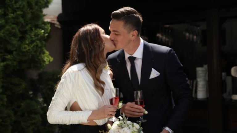 FOTOGALERIE. Florin Gardoș, cel mai bun fotbalist sătmărean, s-a căsătorit! Cine este aleasa lui